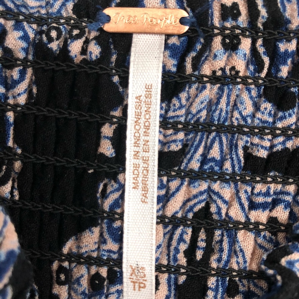 Free People Boho Strapless Jumpsuit - Picture 10 of 12